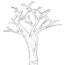 Printable Tree Branches With Pattern - Printable JD