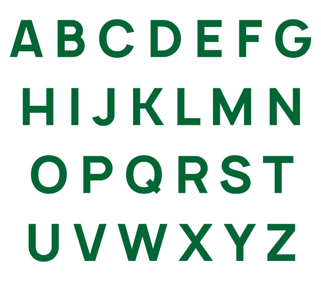 Printable 2 inch alphabet letters template printable jd