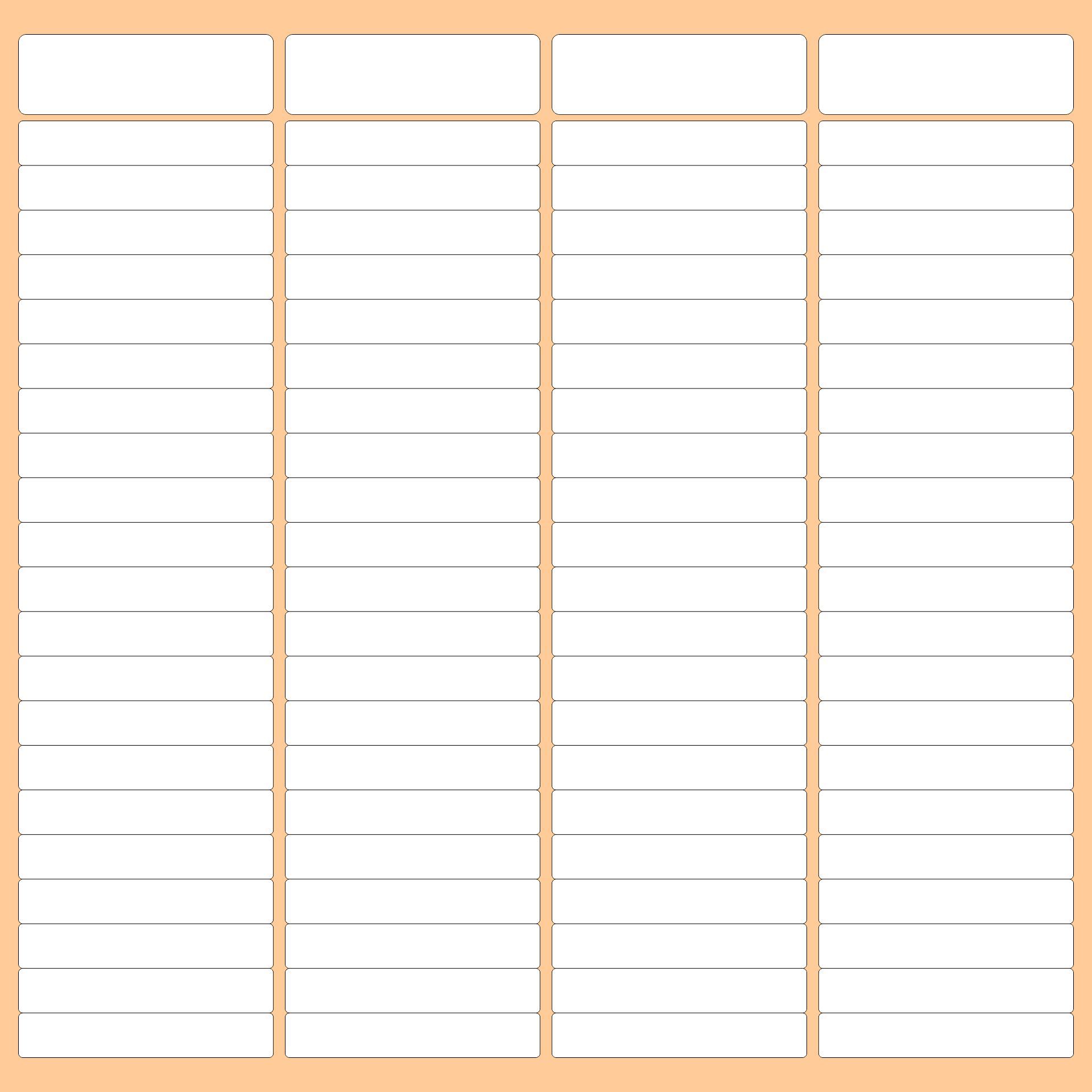 Printable 4 Column Sheet_93015