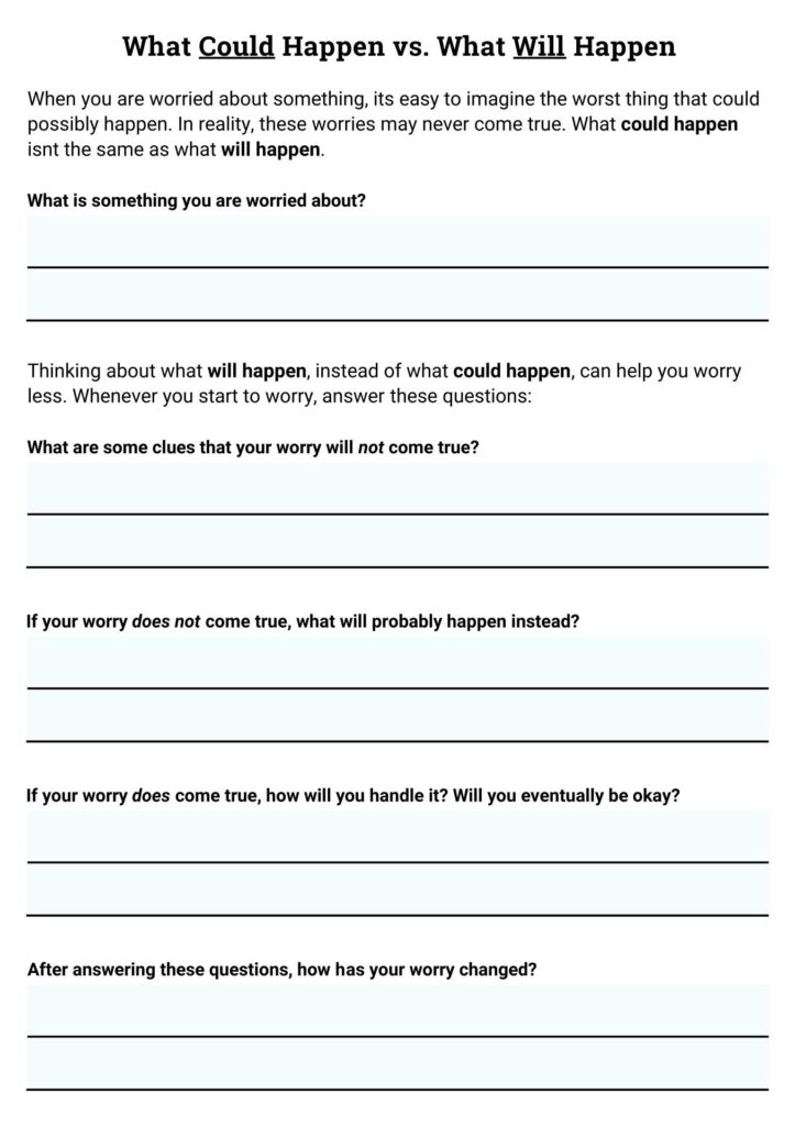 Printable Adult Cognitive Worksheets - Printable JD