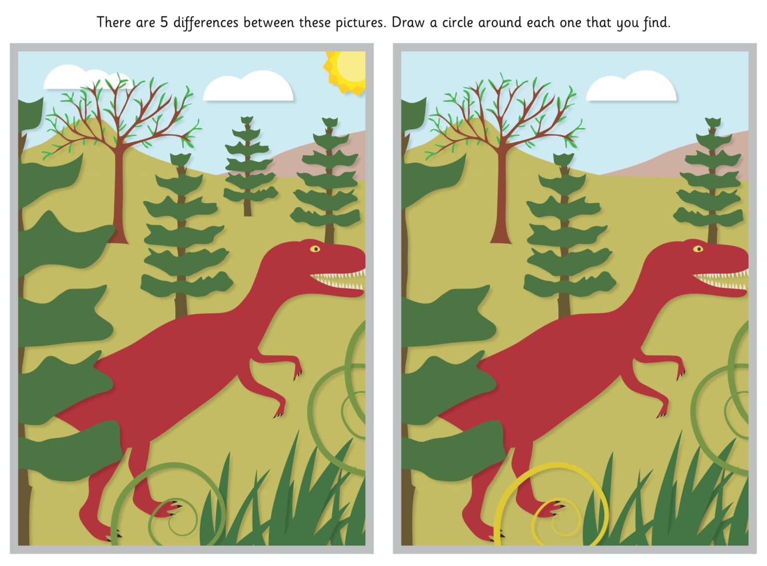 Printable Adult Find The Difference Printable JD