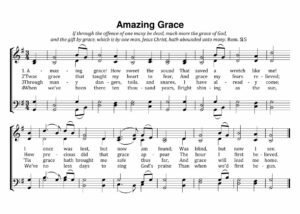 Printable Amazing Grace Sheet Music_20078