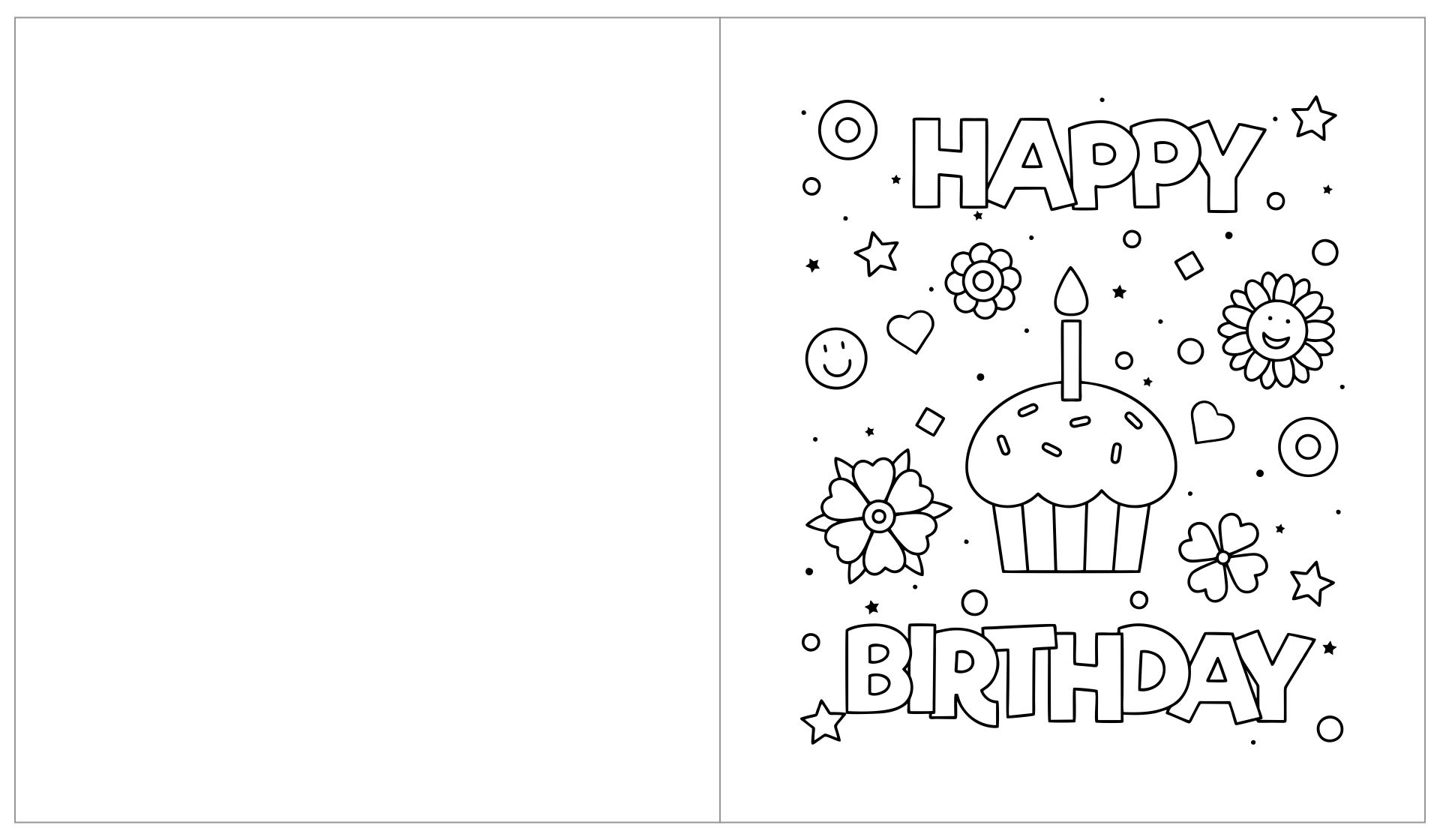 Printable Birthday Cards To Color_63825