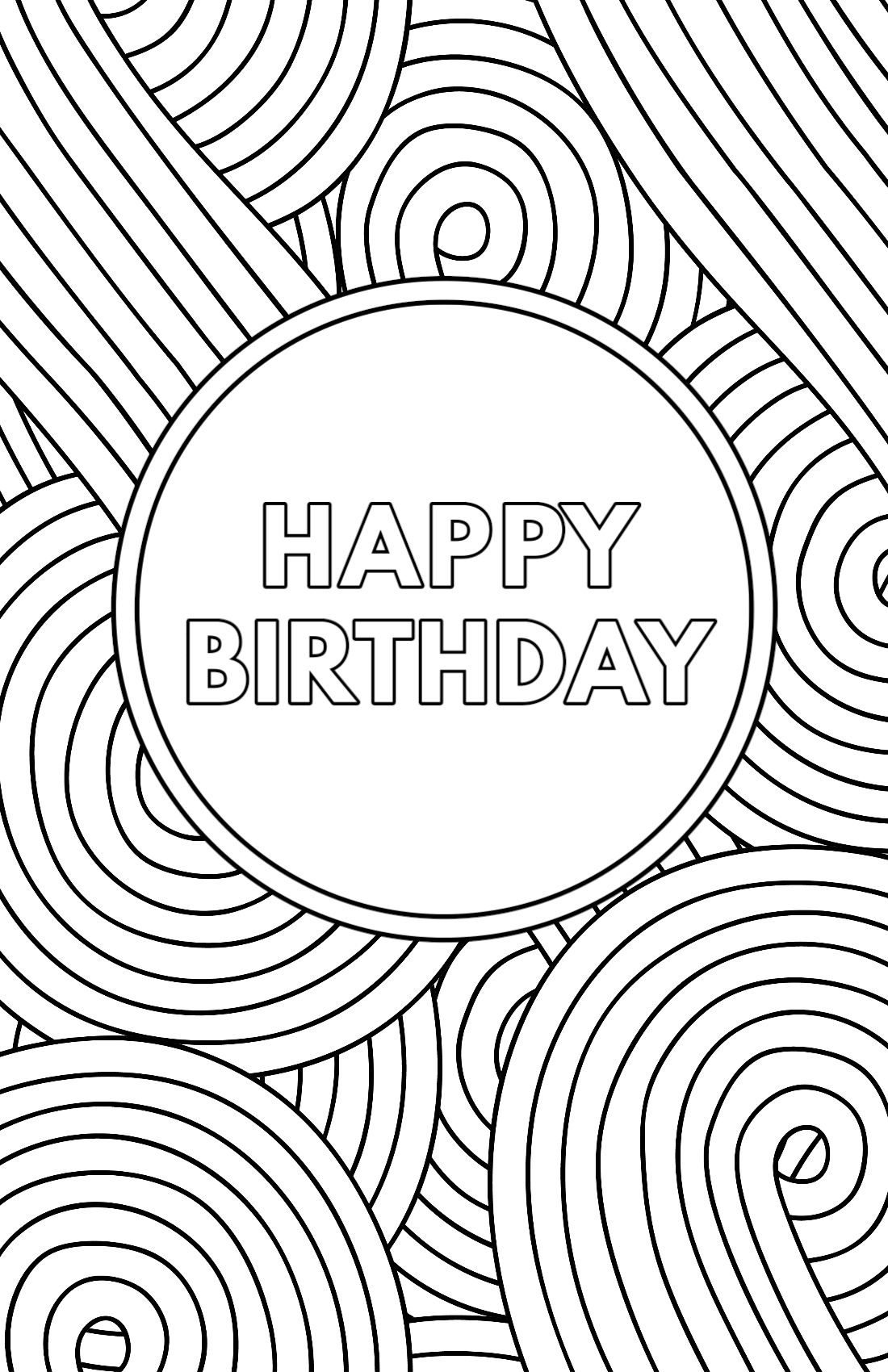 Printable Birthday Cards To Color_93255