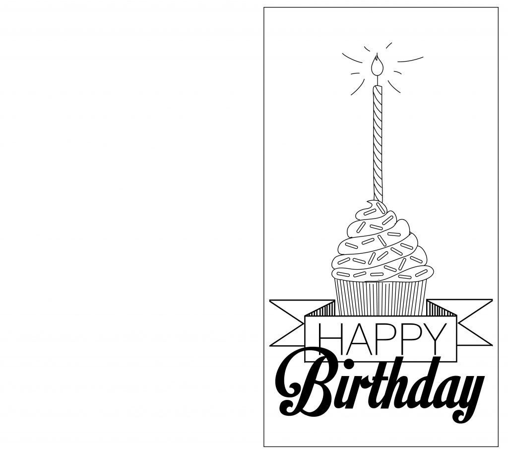 Printable Birthday Cards To Color_93521