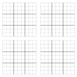 Printable Blank Sudoku Grid 2 Per Page_51962