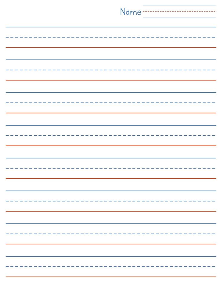 Printable Blank Writing Pages - Printable JD