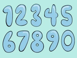 Printable Bubble Numbers 1 10_03425