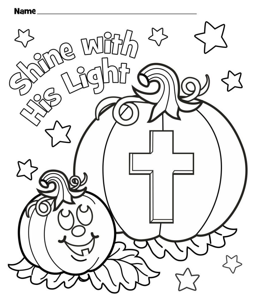 Printable Christian Halloween Printable JD