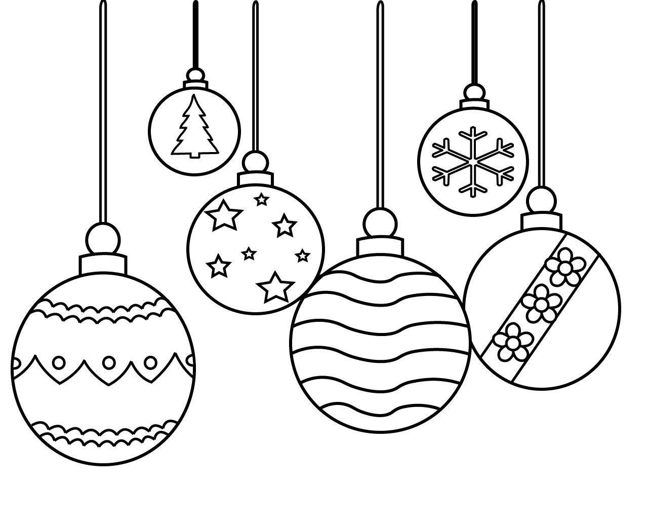 Printable Christmas Ornament Coloring Pages_31748
