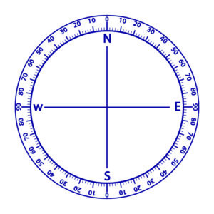 Printable Compass Degrees - Printable JD