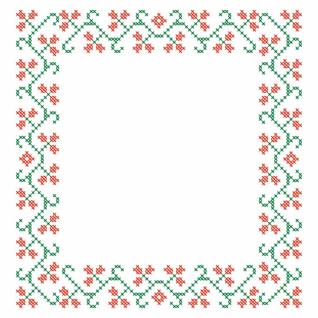 Printable Cross Stitch Borders - Printable JD