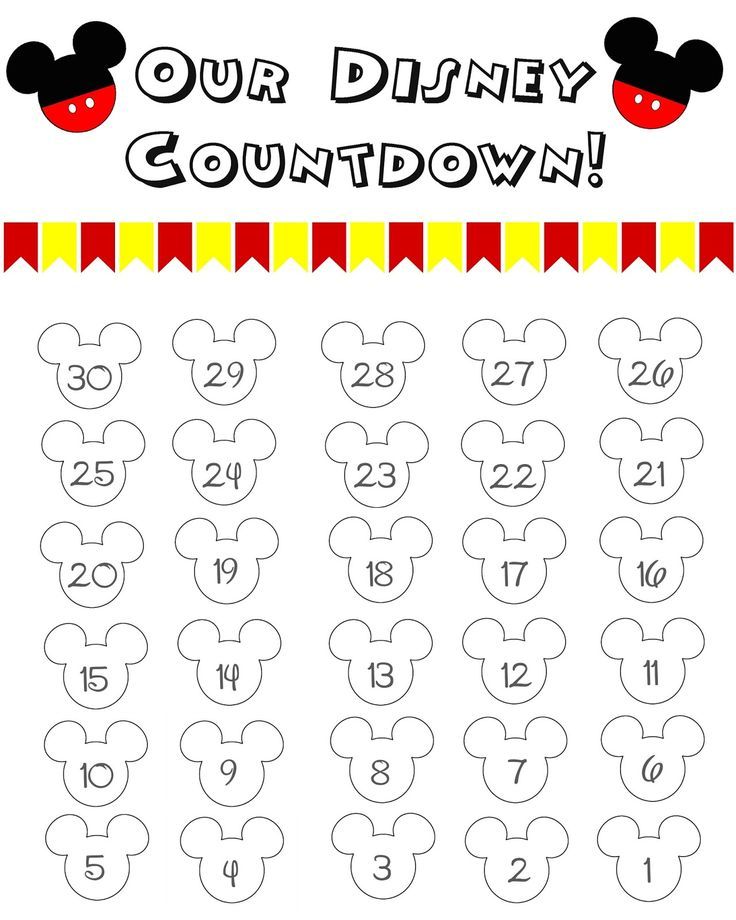 Printable Disney Countdown Numbers_92178