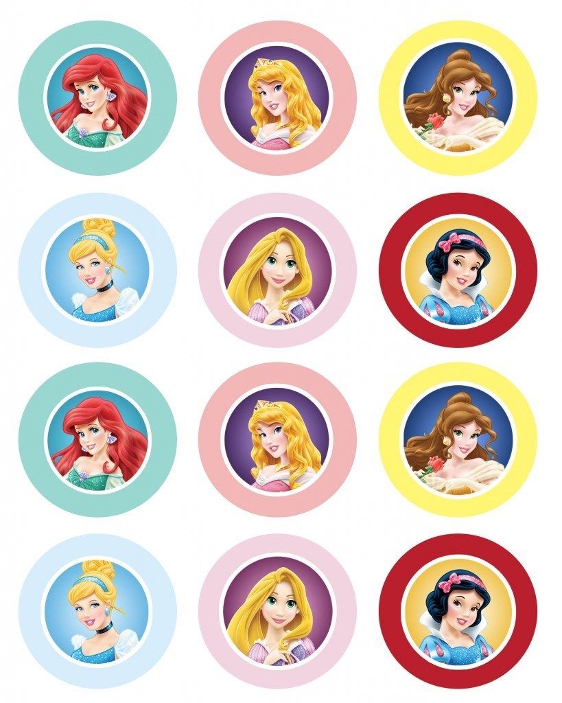 Printable Disney Princess Cupcake Toppers_83166