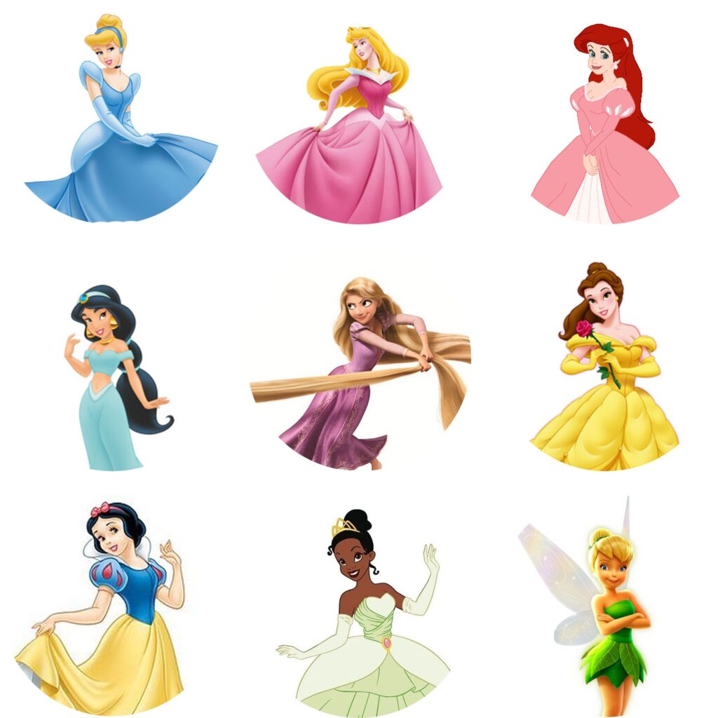 Printable Disney Princess Cupcake Toppers - Printable JD