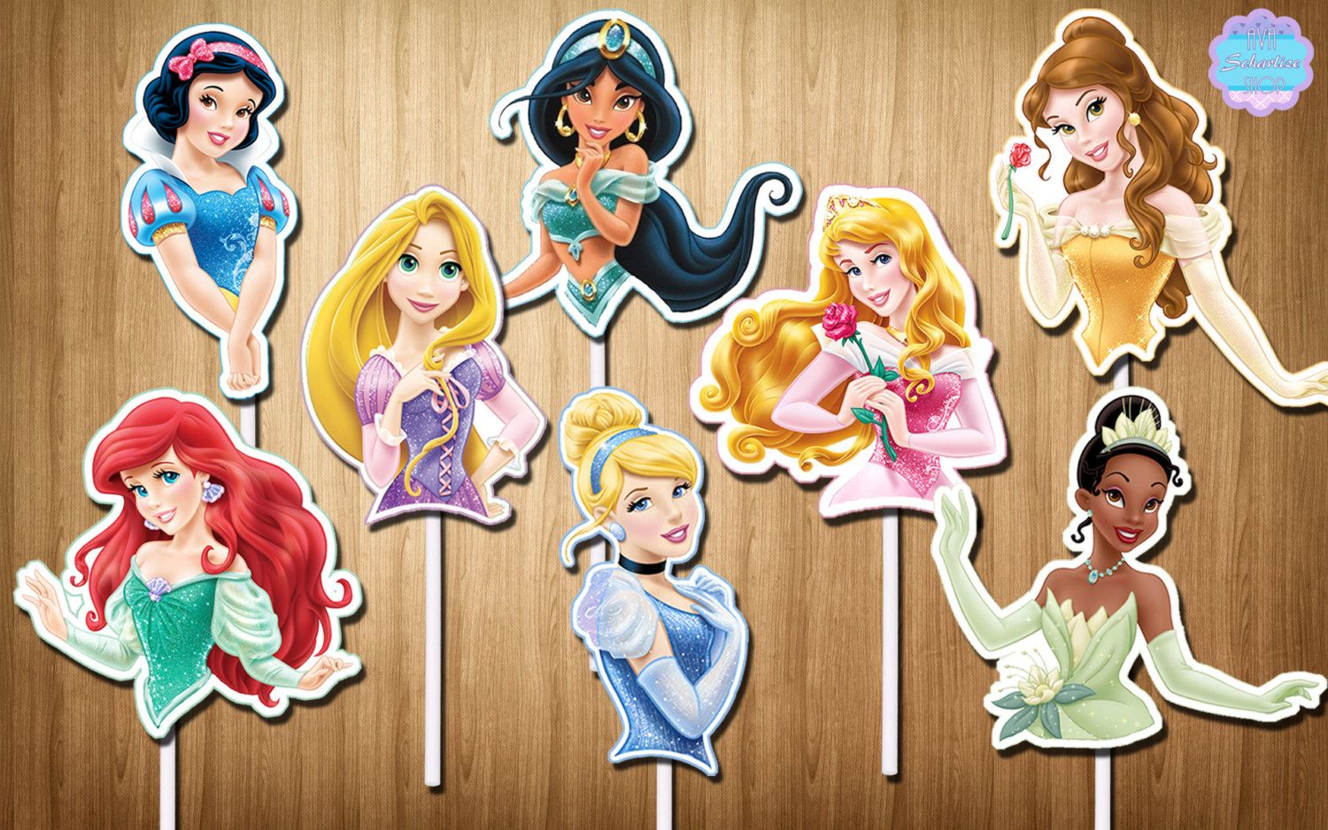 Printable Disney Princess Cupcake Toppers_93178