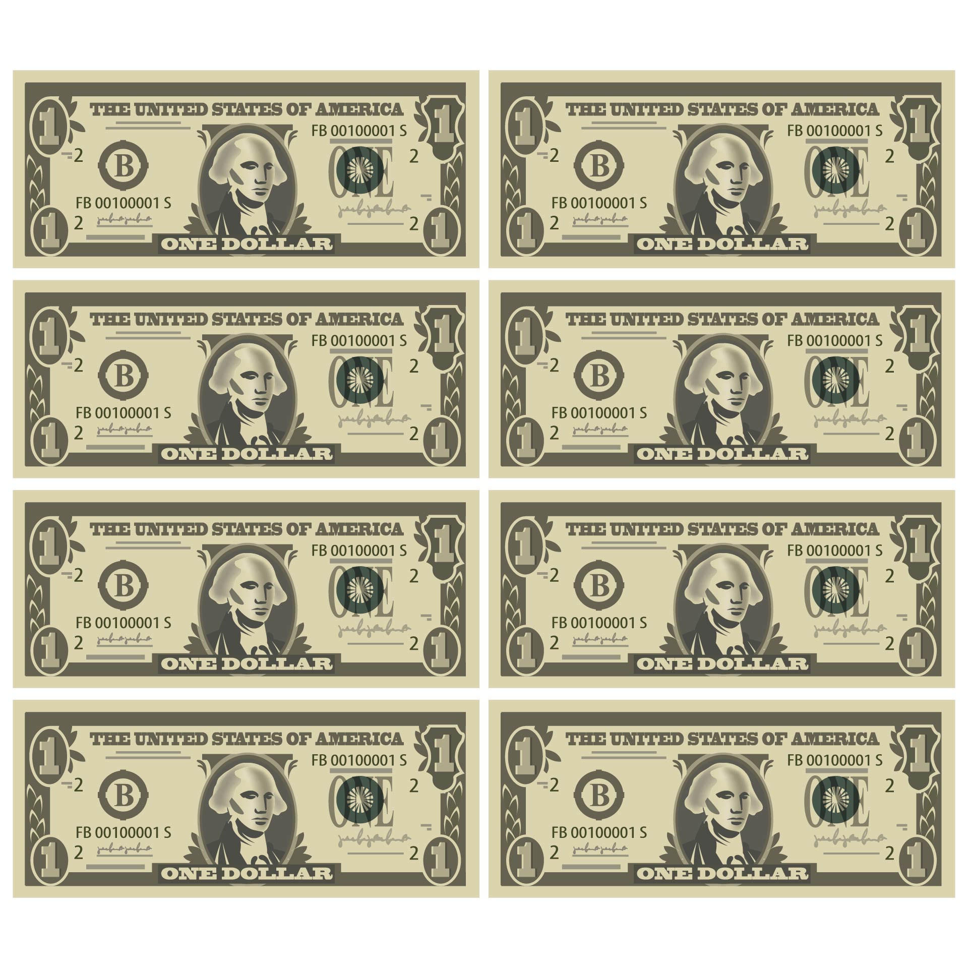 Printable Fake Money Sheets_17963