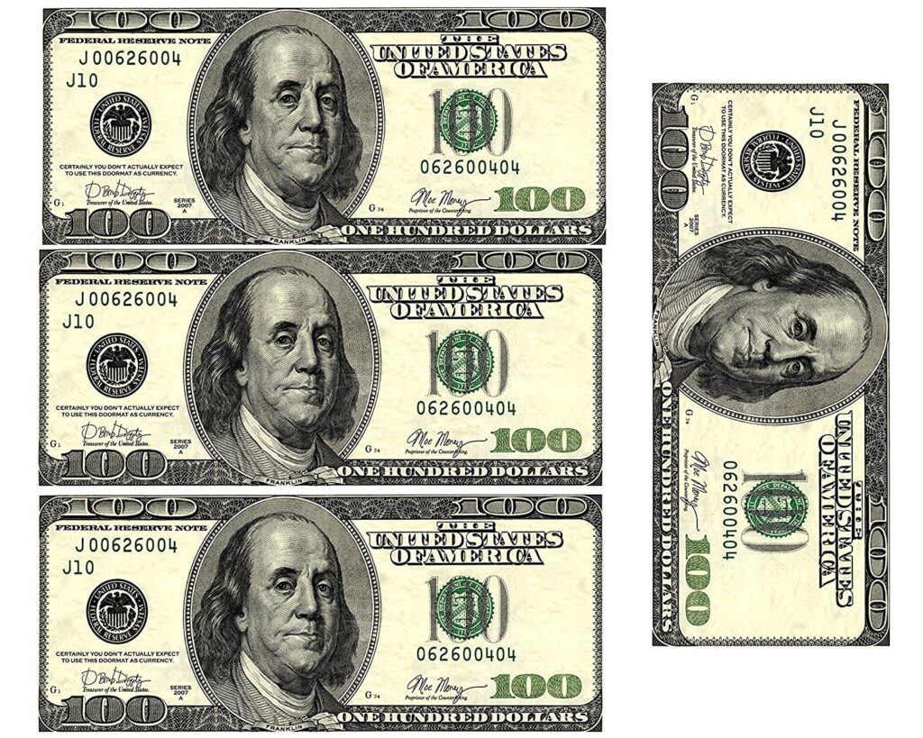 Printable Fake Money Sheets - Printable JD