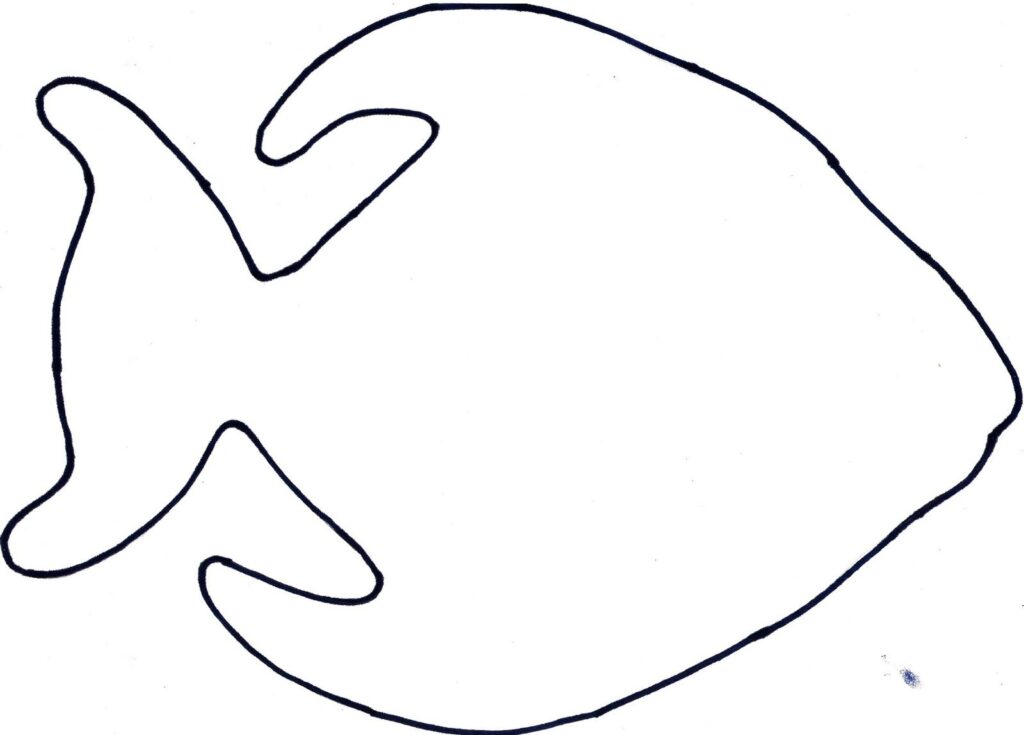 Printable Fish Pattern - Printable JD