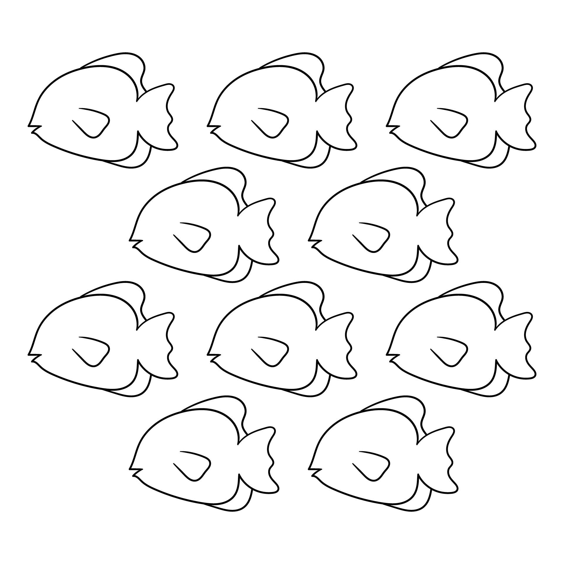 Printable Fish Pattern_93254