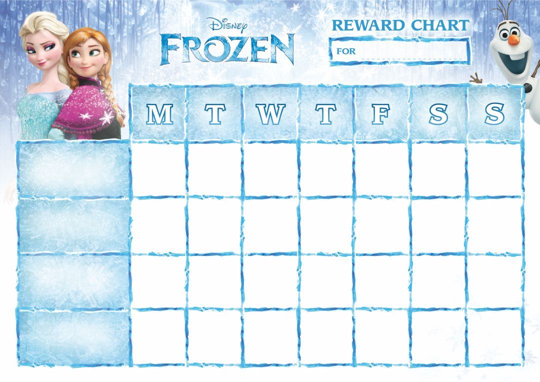 Printable Frozen Potty Charts_22866