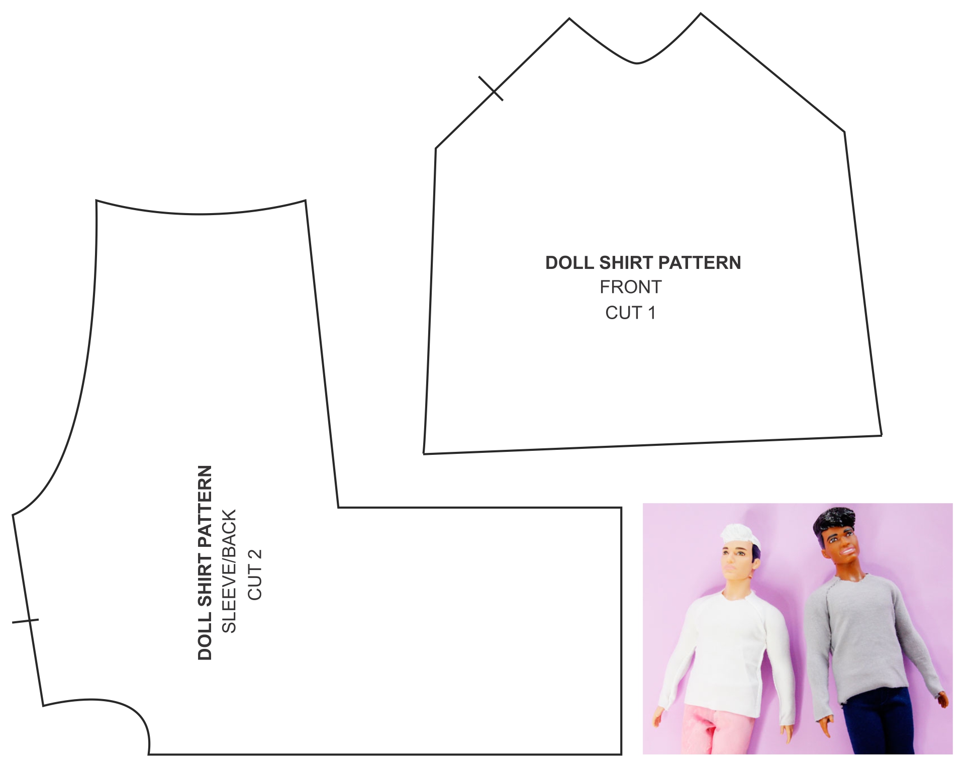 Printable Ken Clothes Patterns_93470