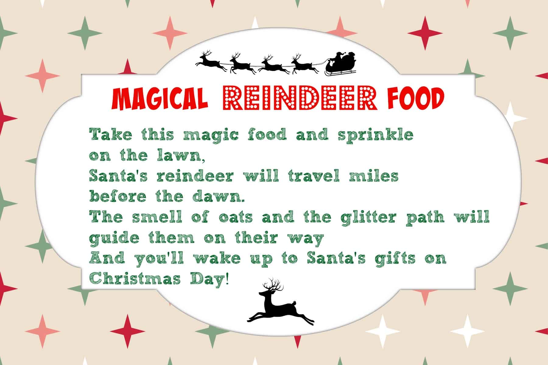 Printable Magical Reindeer Food Tags_25984