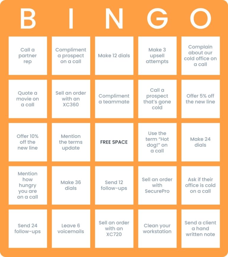 Printable Office Bingo - Printable JD