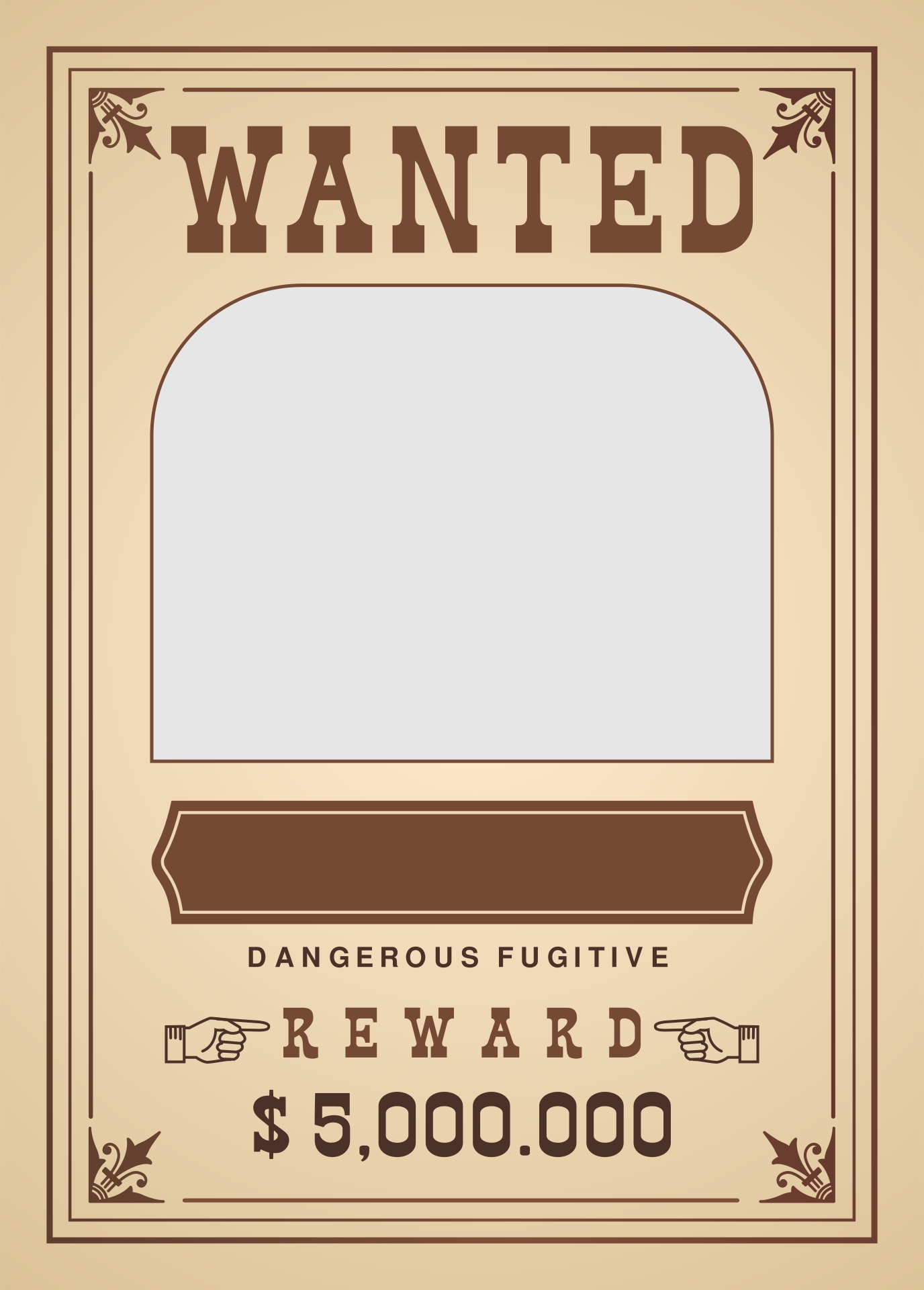 Printable Old West Wanted Posters_21954