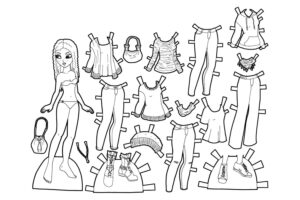 Printable Paper Dolls To Color_219788