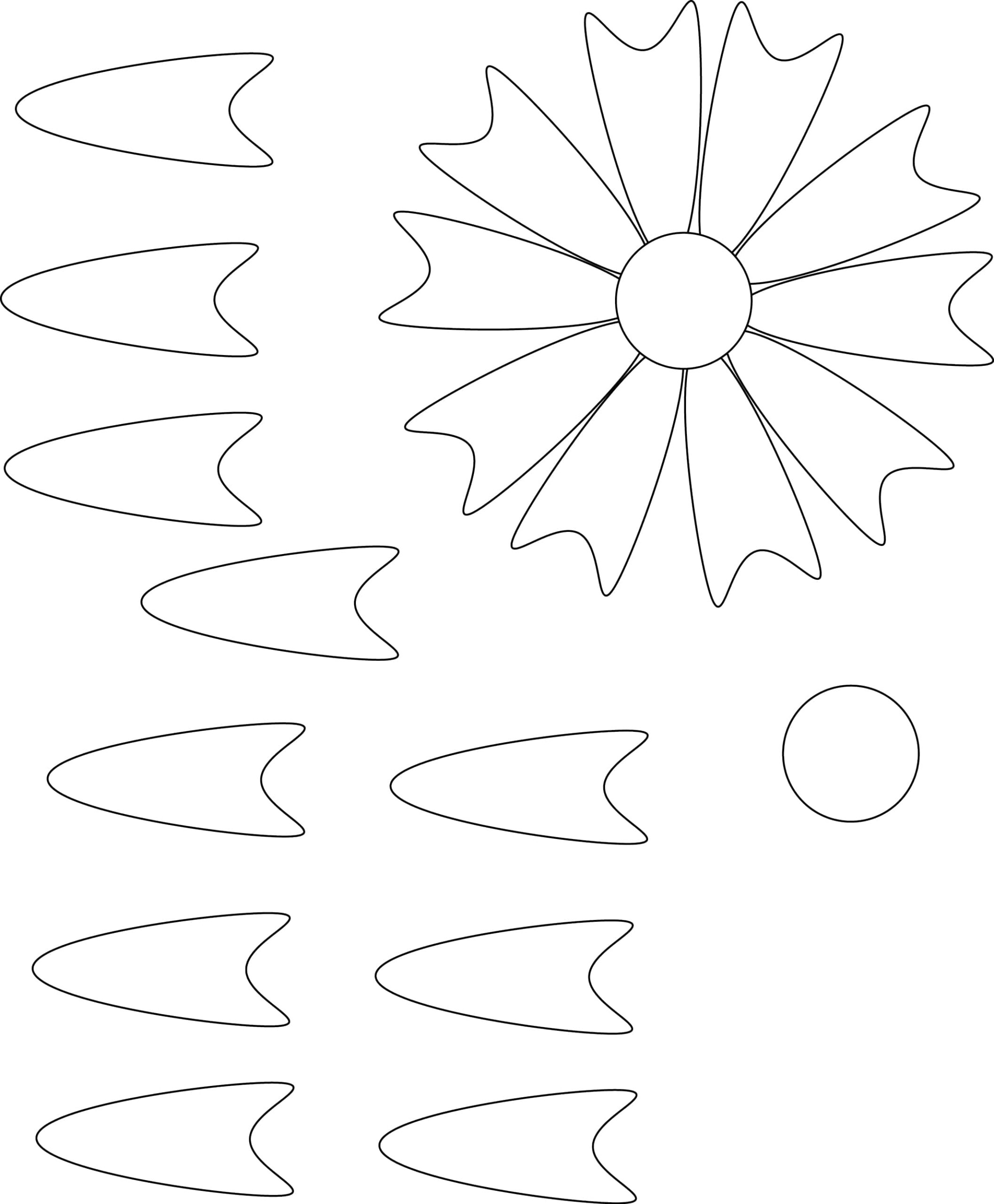 Printable Paper Flower Templates_81943