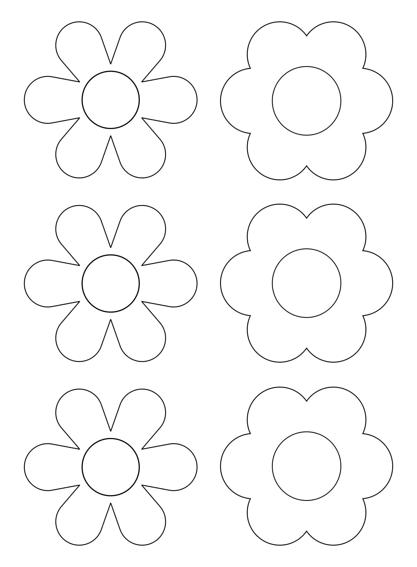 Printable Paper Flower Templates_83331