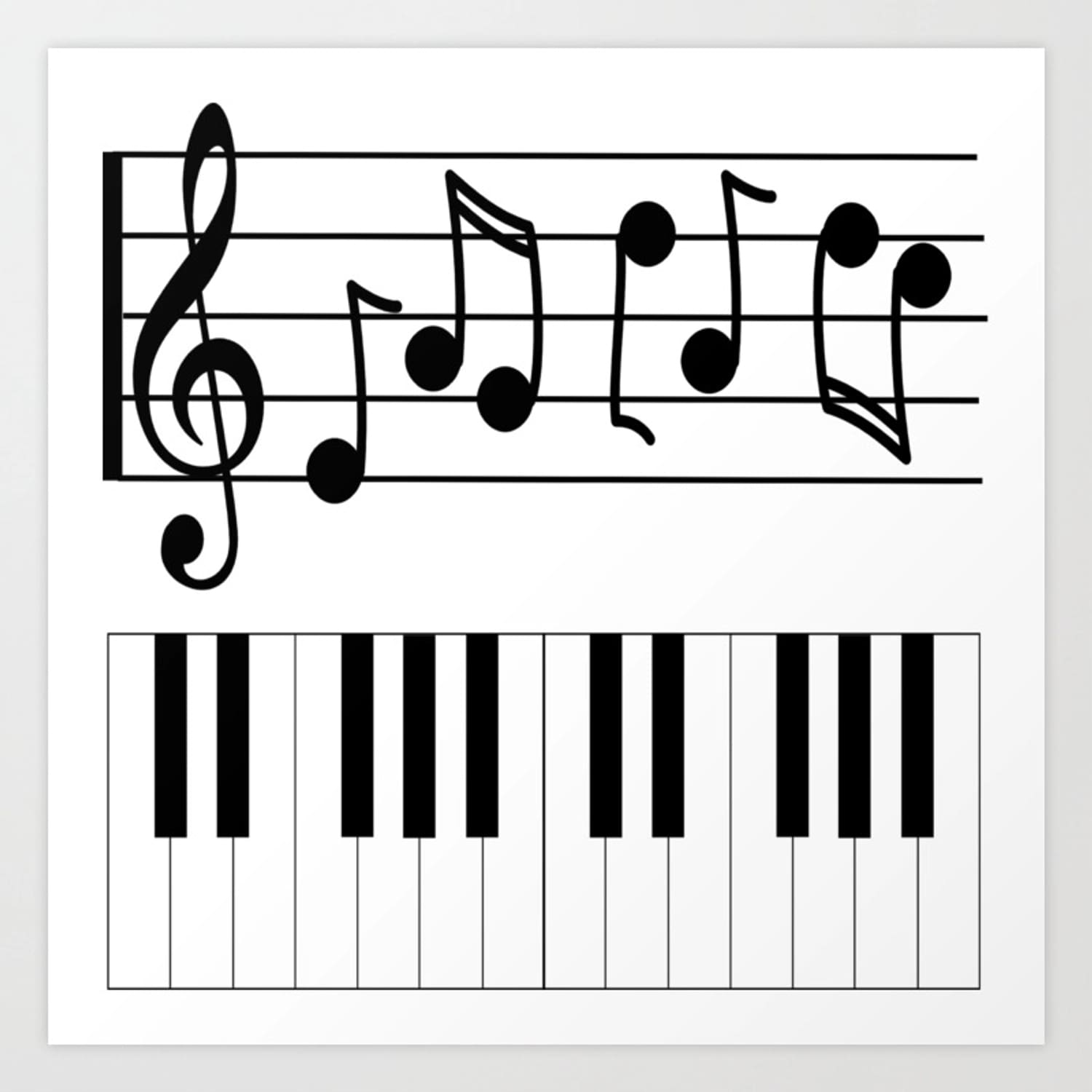 Printable Piano Notes_84199