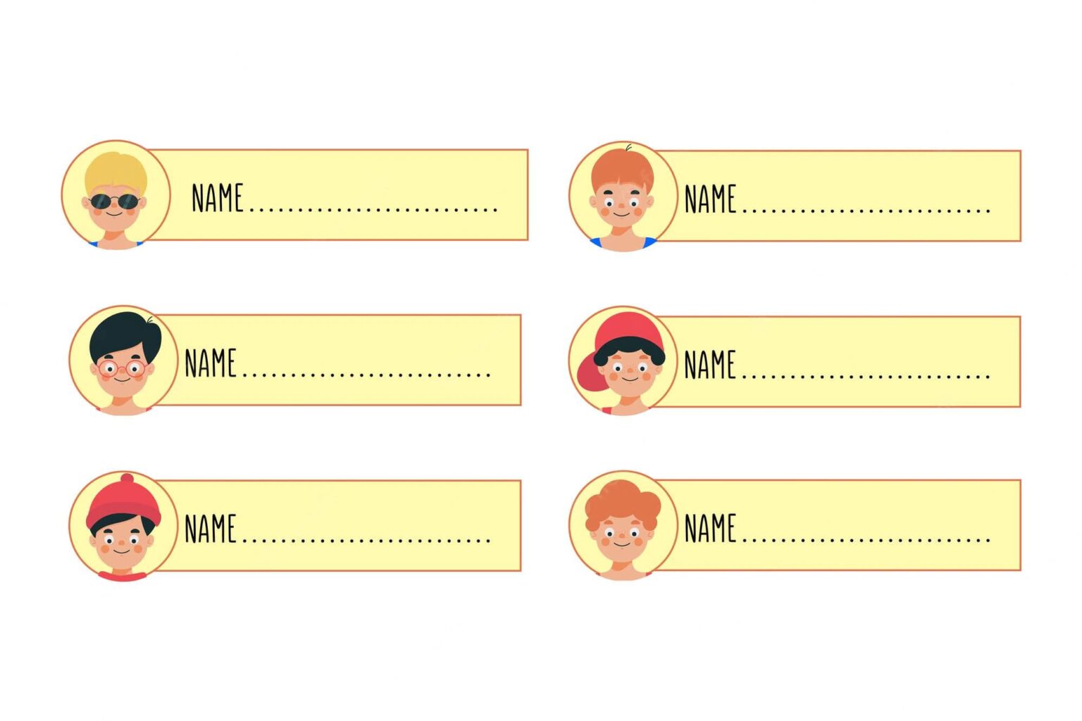 Printable Preschool Name Tags Printable JD Printable Preschool Name Tags Printable JD