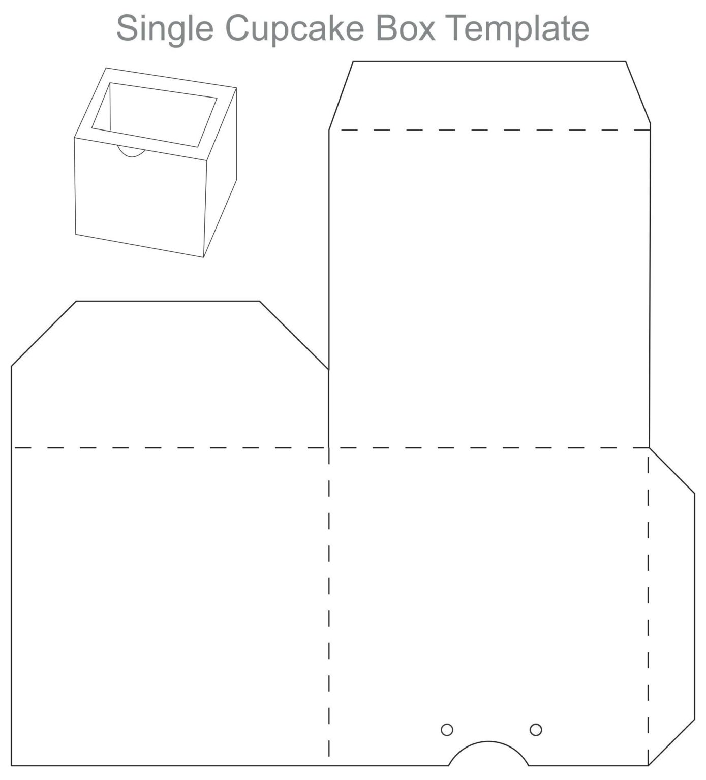 Printable Rectangular Box Template Printable JD