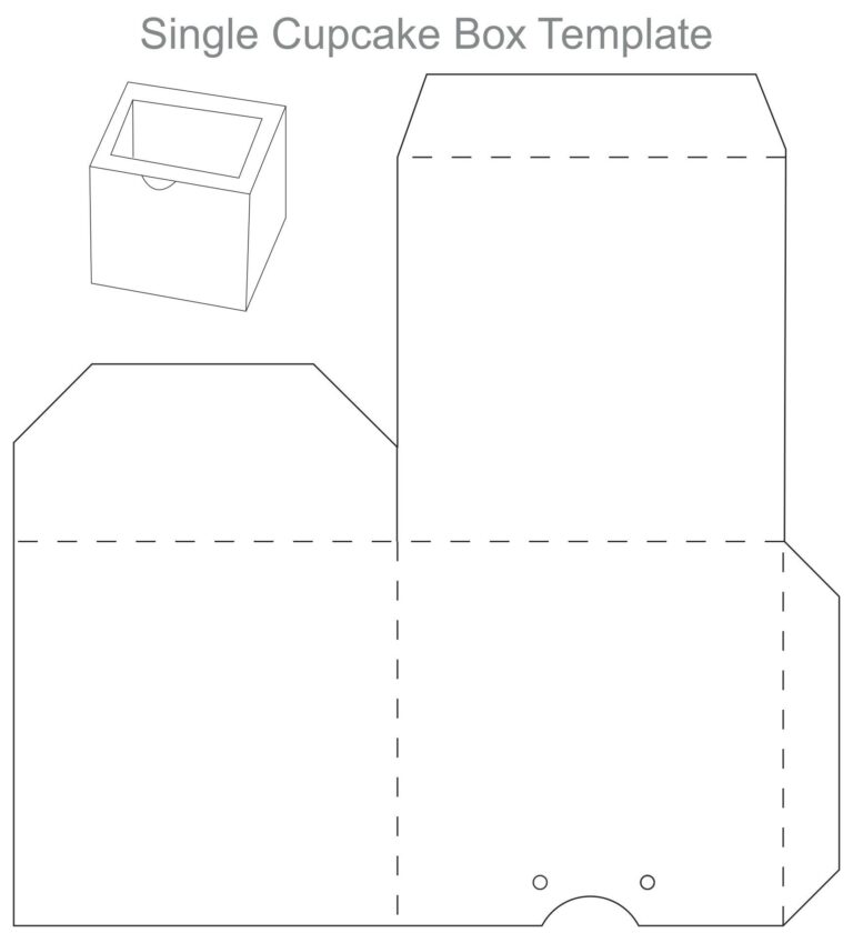 Printable Rectangular Box Template Printable Jd