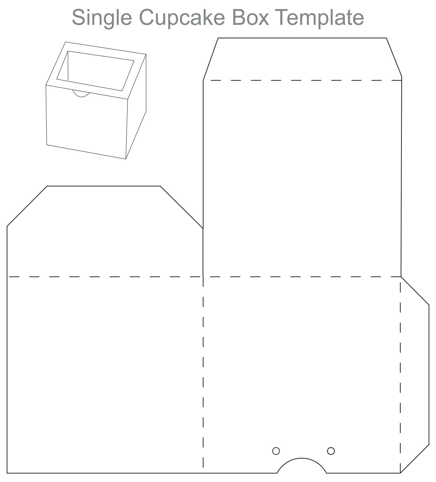 Printable Rectangular Box Template_82844