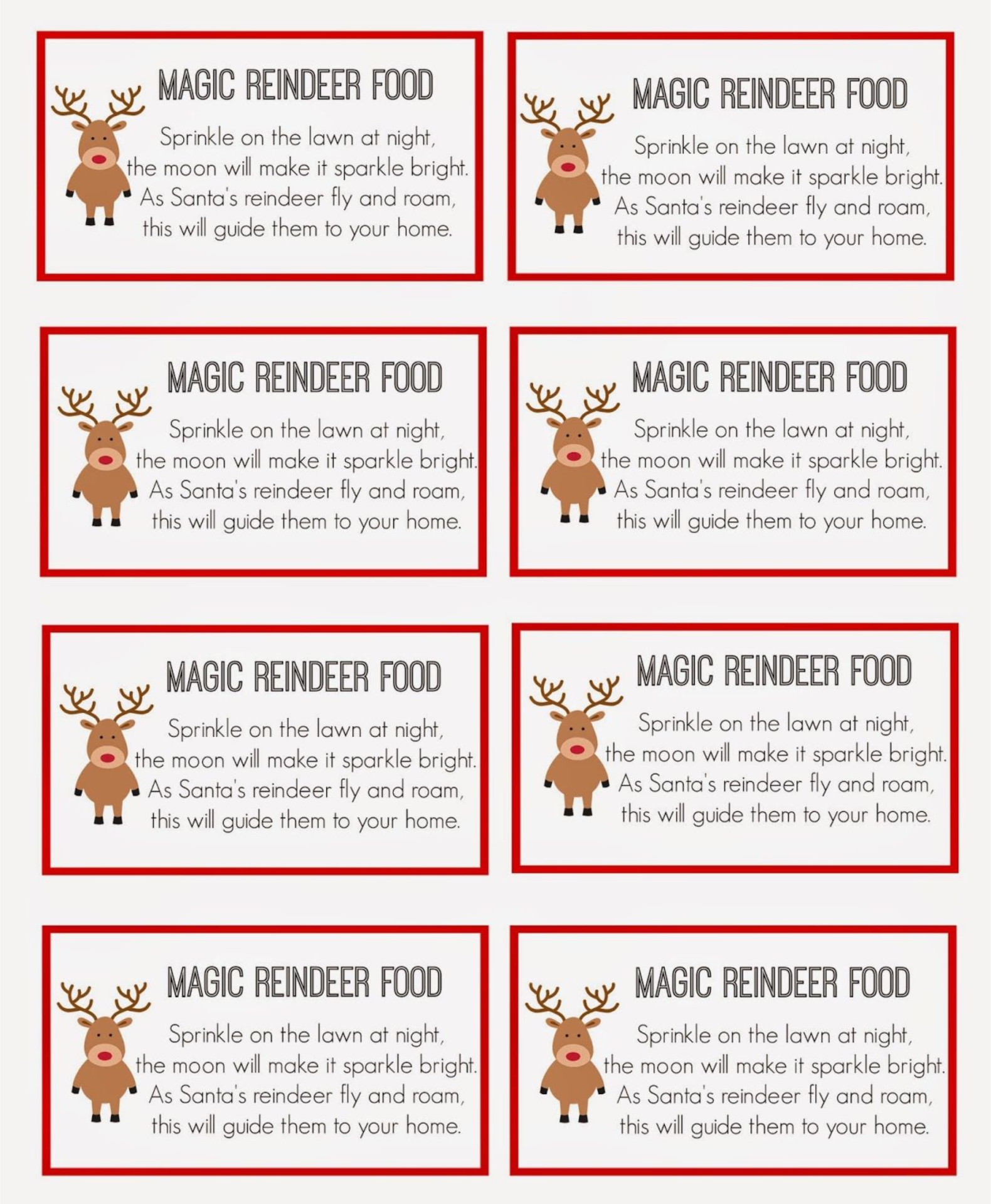 Printable Reindeer Food Tags_29555