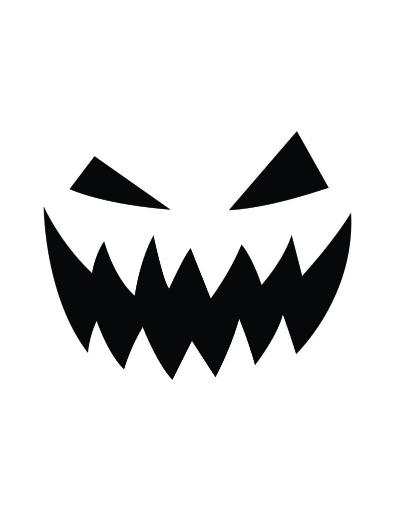 Printable Scary Halloween Faces_84599
