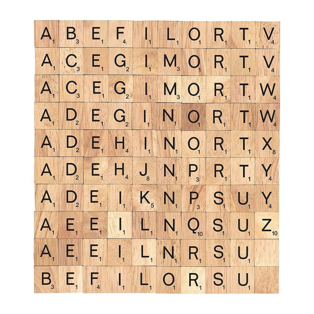 Printable Scrabble Tiles Board - Printable JD