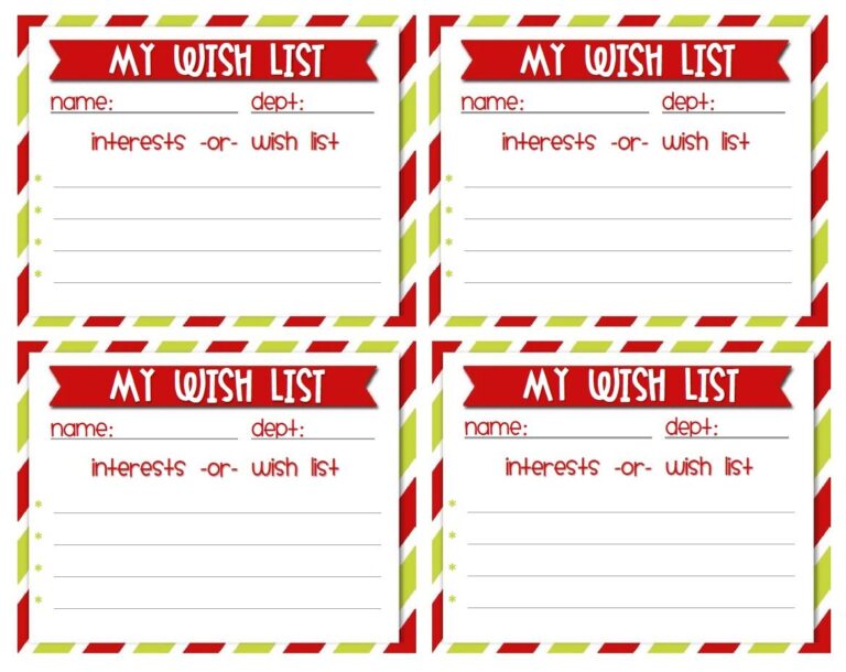 5 Best FREE Printable Secret Santa Cards Printable JD