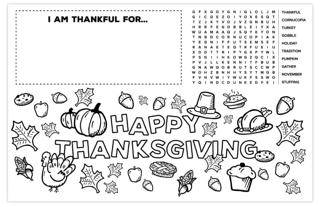 Printable Thanksgiving Placemat_56922