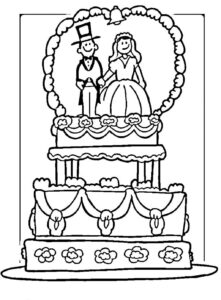 Printable Wedding Cake Template_59871