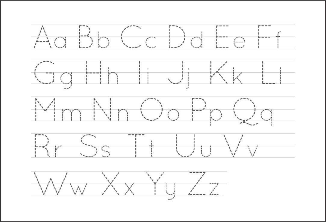 Printable Alphabet Tracing Letters_93374