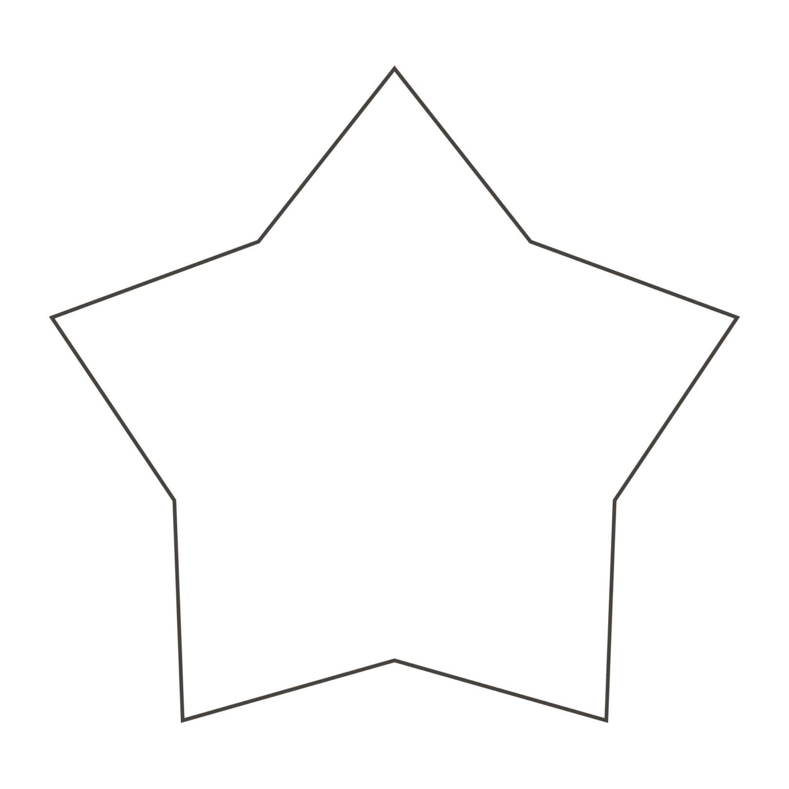 Printable Big Star Template Printable JD Printable Big Star Template Printable JD