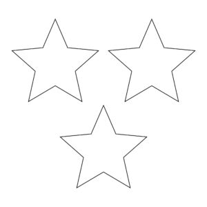 Printable Big Star Template - Printable JD