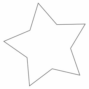 Printable Big Star Template Printable - Printable Big Star Template 89301 300x300 