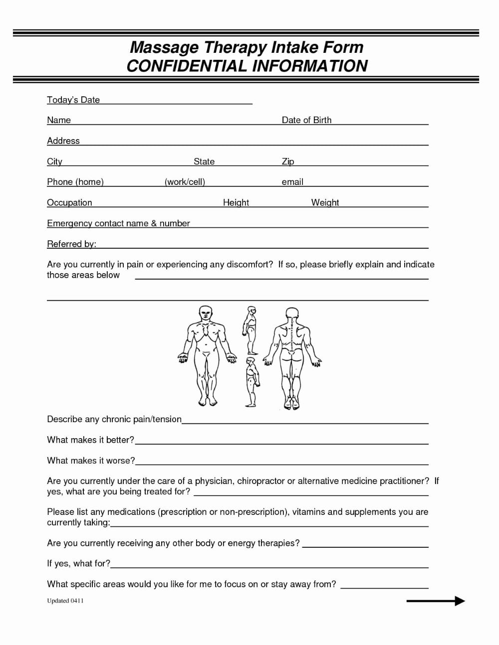 Printable Chiropractic Forms SOAP Note_21944