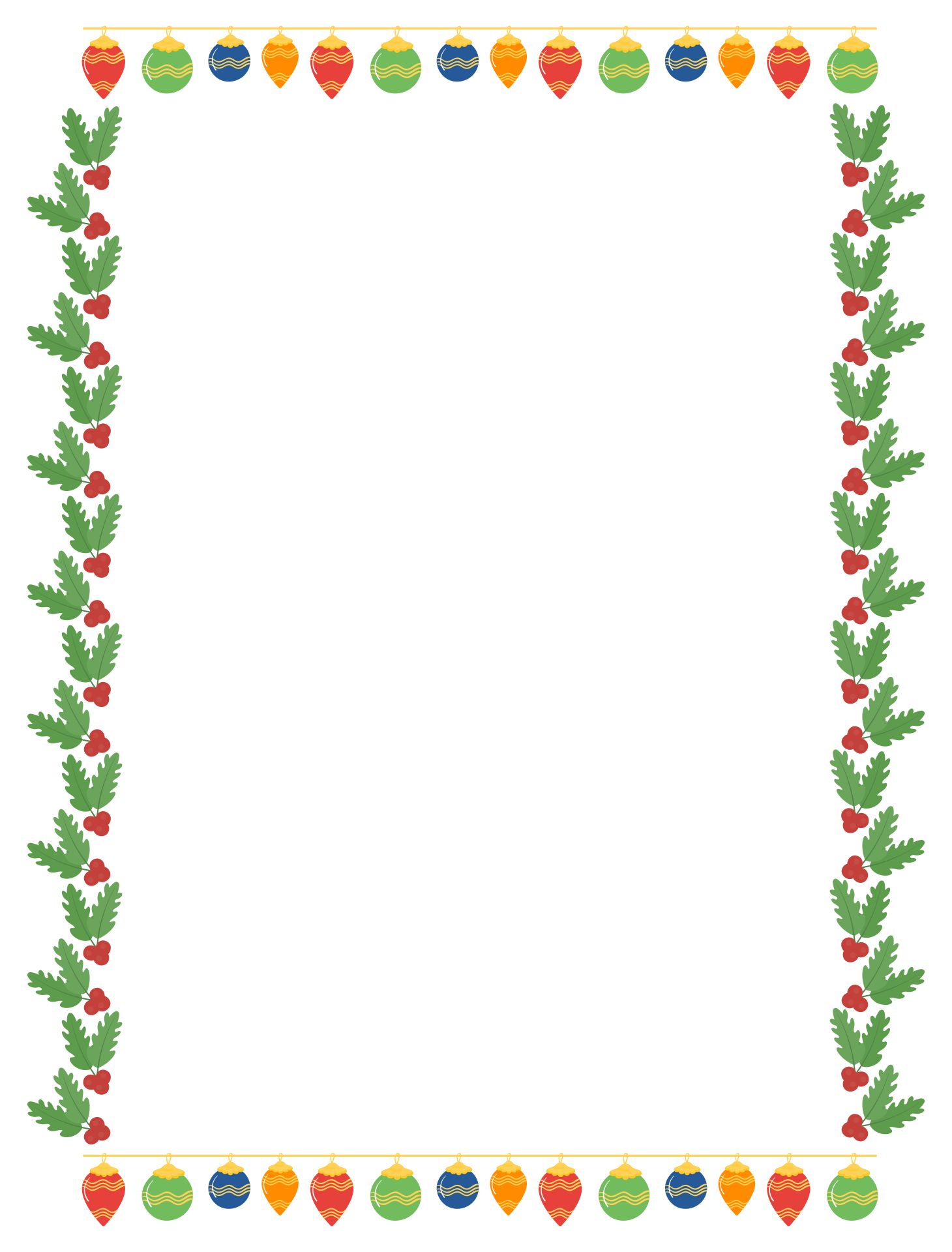 Printable Christmas Borders For Flyers_21930