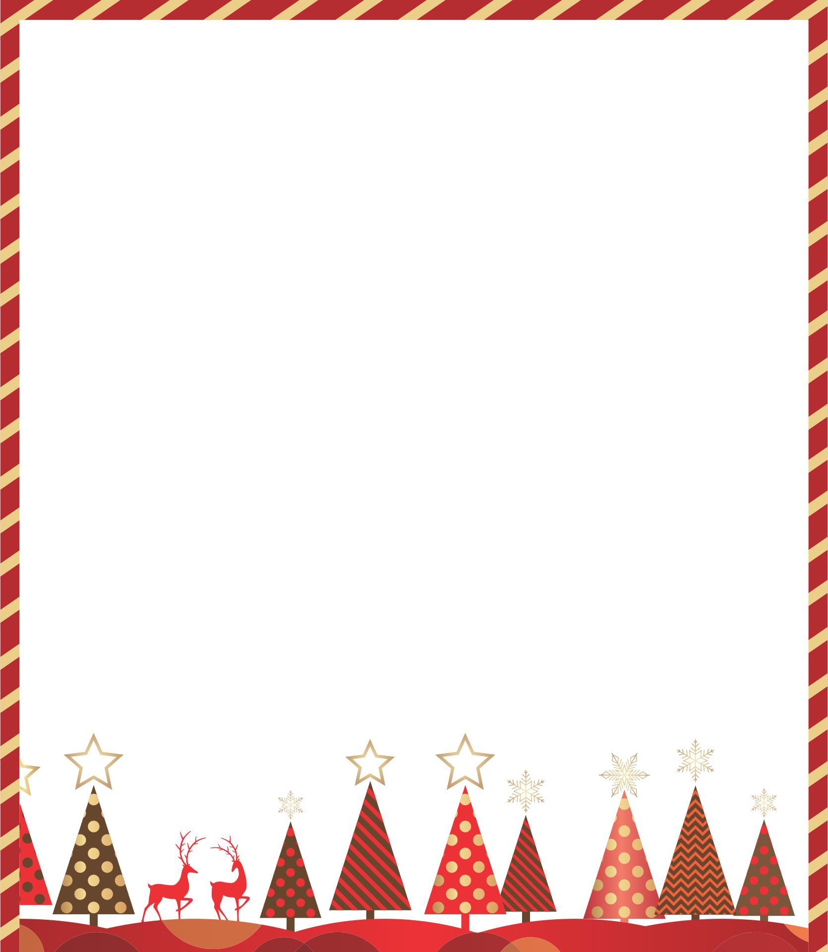 Printable Christmas Borders For Flyers_29370